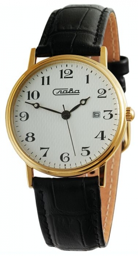 5049353/GM10  кварцевые наручные часы Слава "Браво"  5049353/GM10