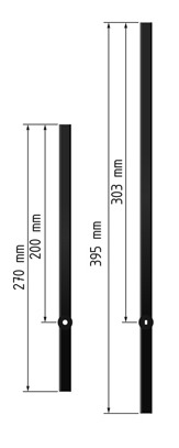 ЧМ-СВ-200/303 Комплект стрелок к механизму МДХ-СВ с длиной штока 17(23)мм