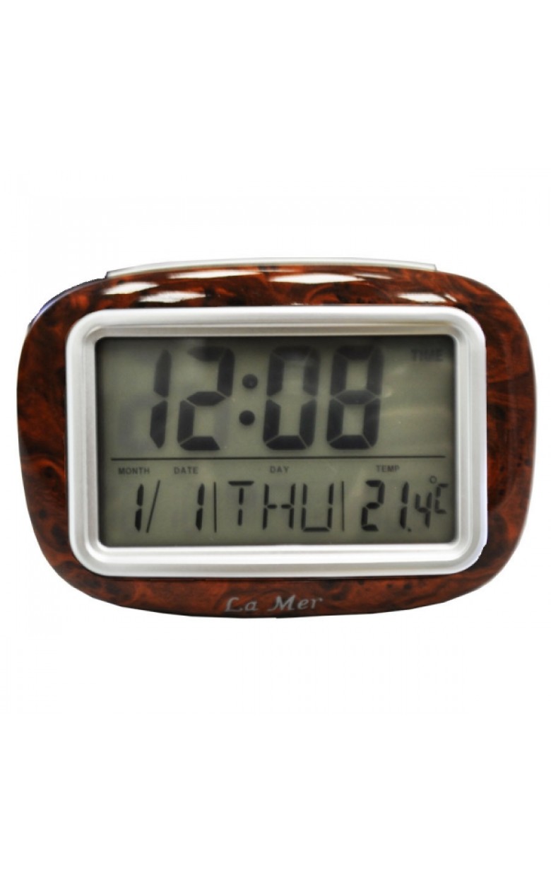 DG6743 S Часы будильник LA MER 