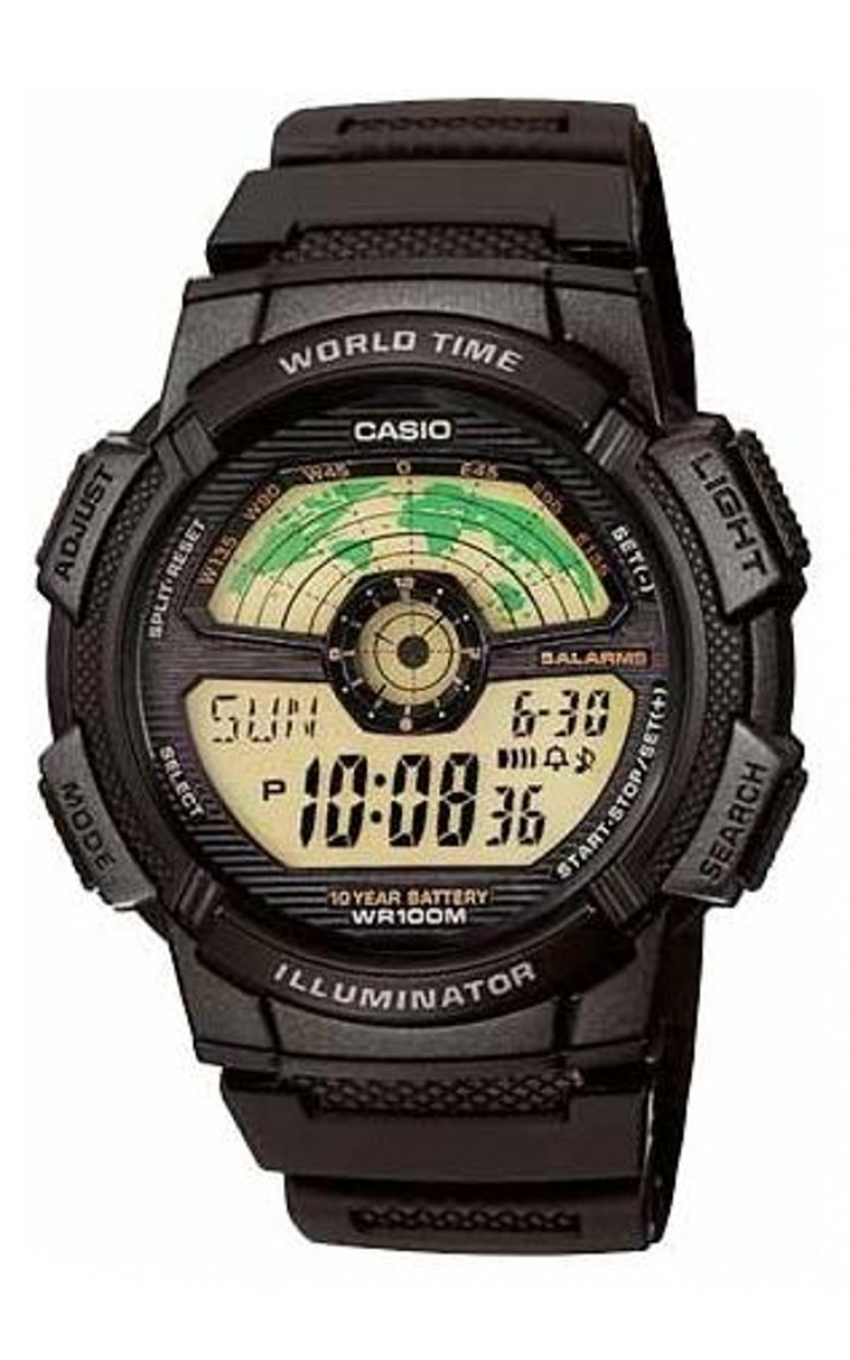 AE-1100W-1B  кварцевые наручные часы Casio "Collection"  AE-1100W-1B