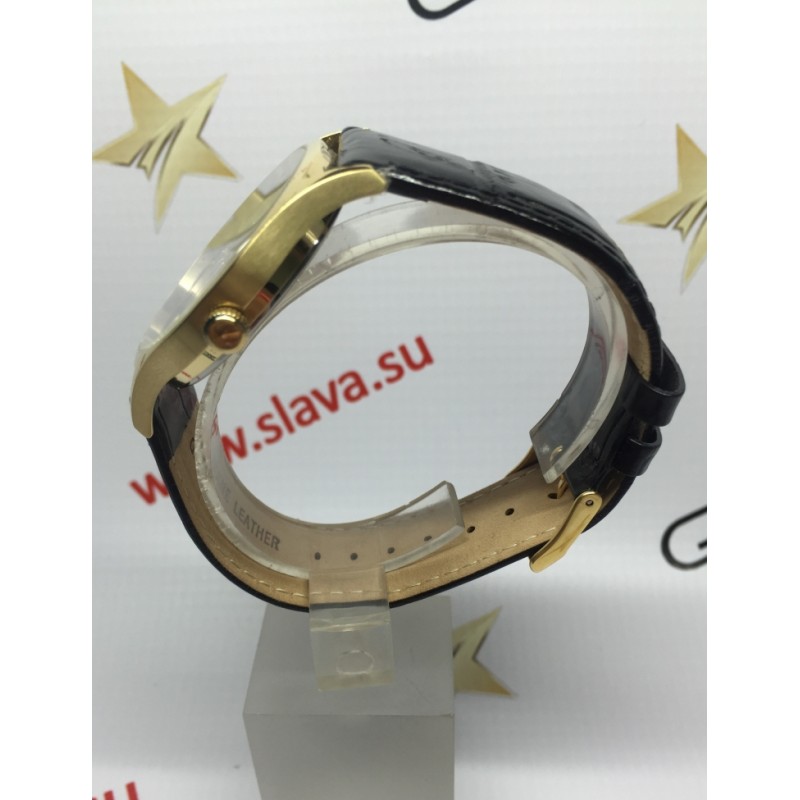 763/52846102П  кварцевые наручные часы Премиум-Стиль логотип Герб РФ  763/52846102П