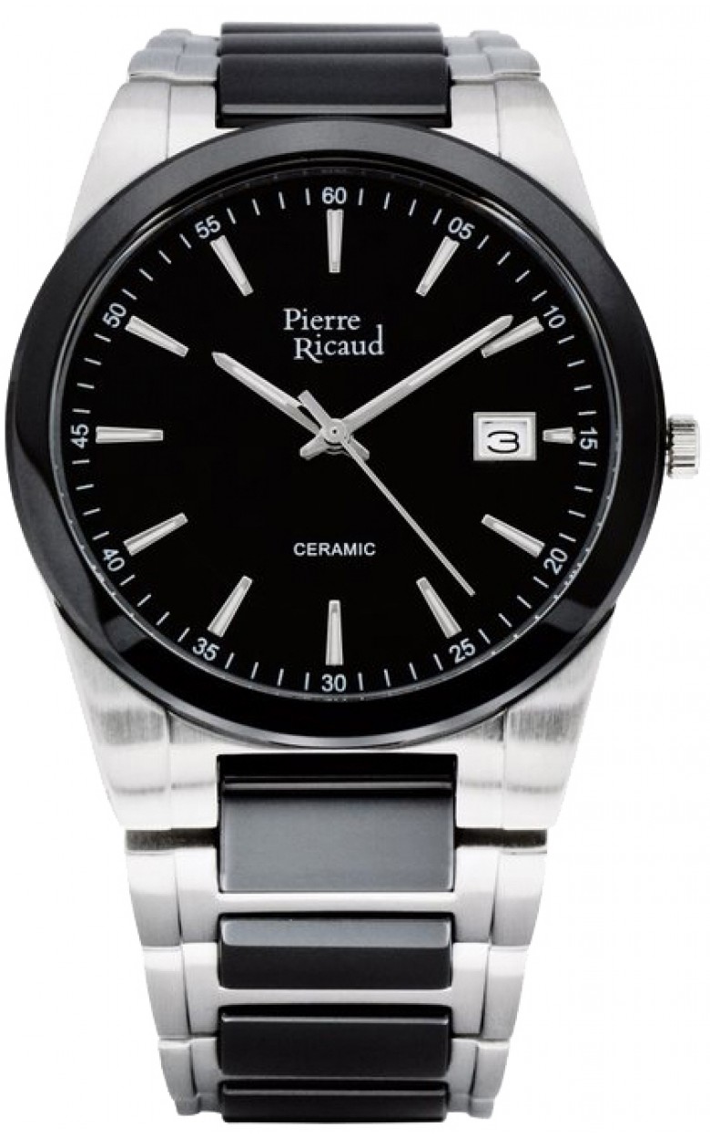 P91066.E114Q  кварцевые часы Pierre Ricaud "Ceramic"  P91066.E114Q