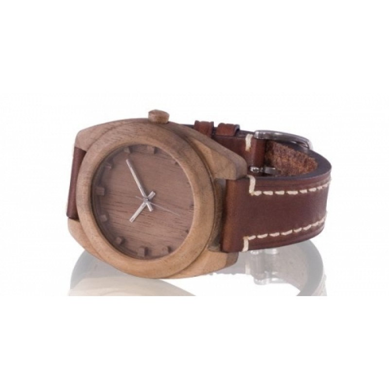 E4 Nut  кварцевые наручные часы AA Wooden Watches  E4 Nut
