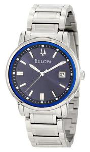 63F34  кварцевые наручные часы Bulova с сапфировым стеклом 63F34