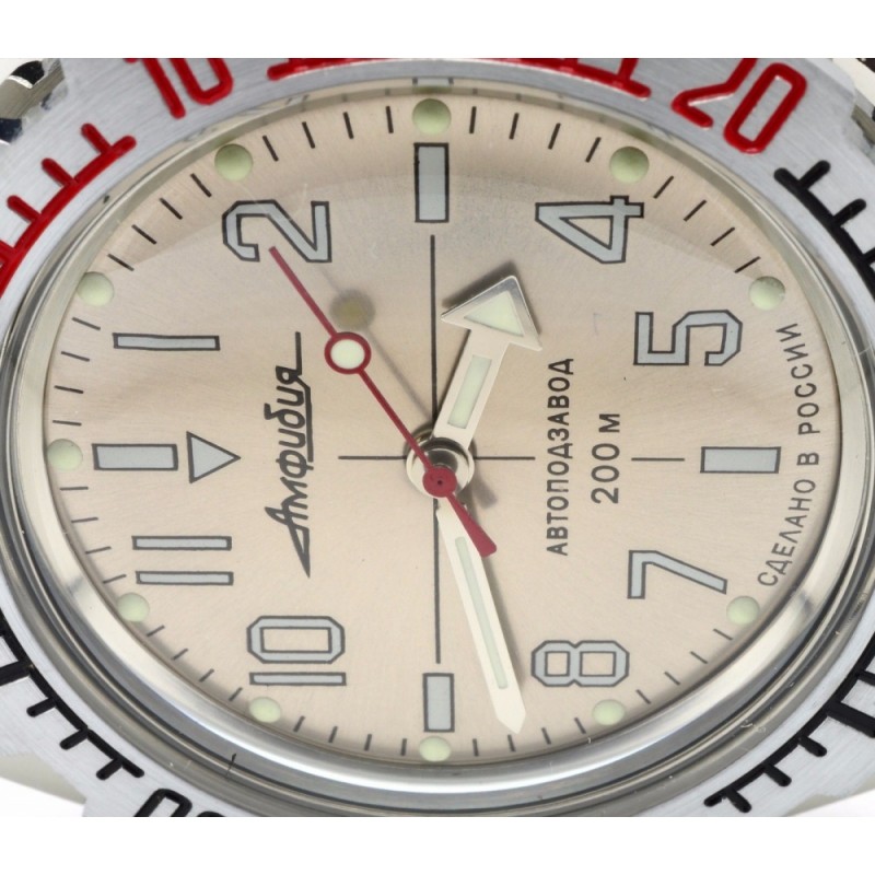 110649  механические наручные часы Восток "Амфибия"  110649