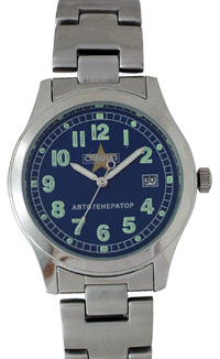 С43-34501  кварцевые наручные часы Спецназ "Атака"  С43-34501