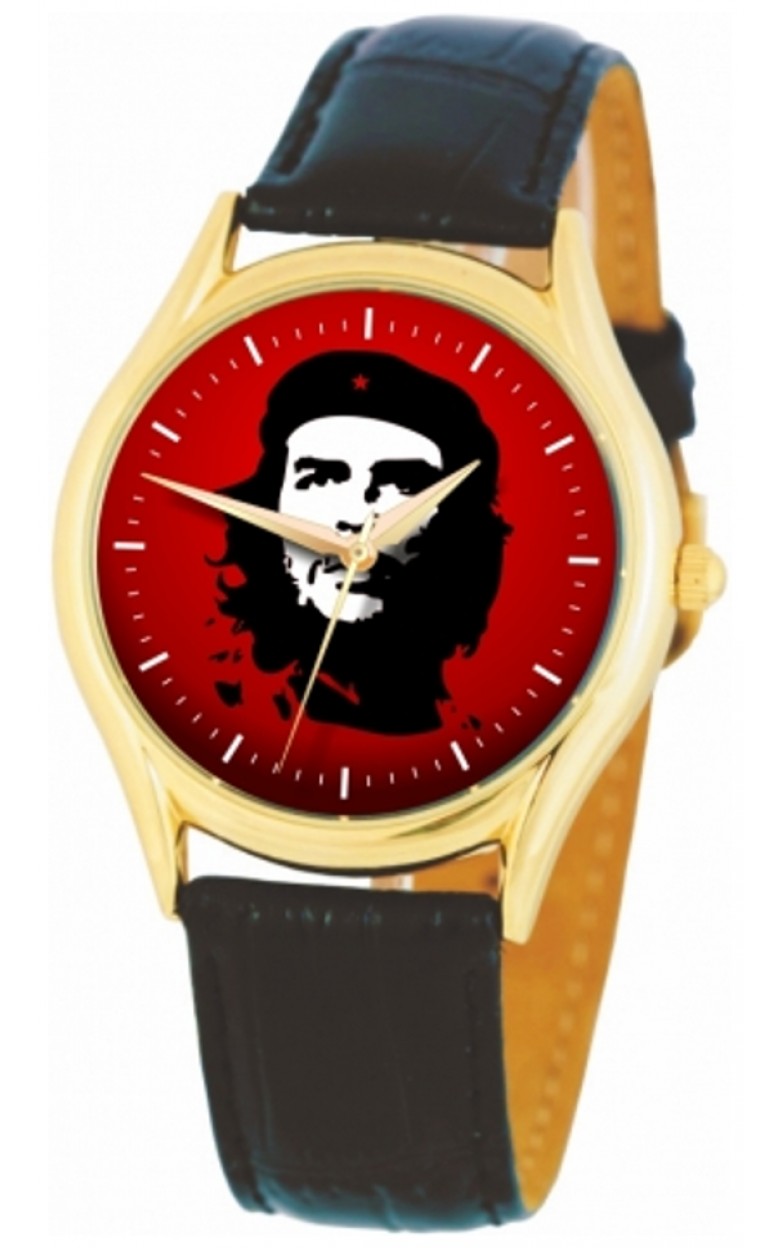 1119548/2035  кварцевые наручные часы Слава "Патриот" логотип Че Гевара  1119548/2035