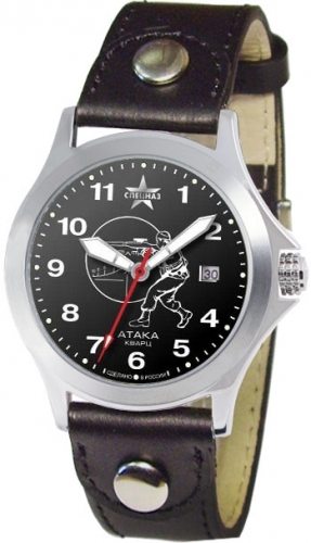 С2100253-05  кварцевые наручные часы Спецназ "Атака"  С2100253-05