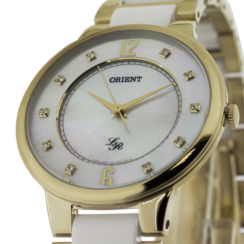 FQC0J004W0 керамика  кварцевые наручные часы Orient "Lady Rose"  FQC0J004W0 керамика