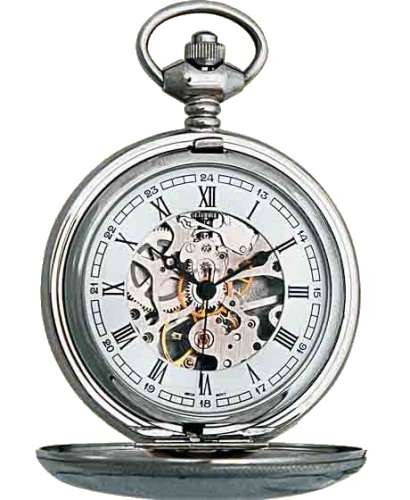 2141897  механические карманные часы Русское время  2141897