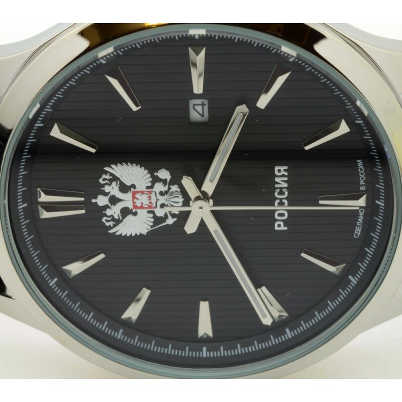1311580/2115-300  кварцевые наручные часы Слава "Традиция" логотип Герб РФ  1311580/2115-300