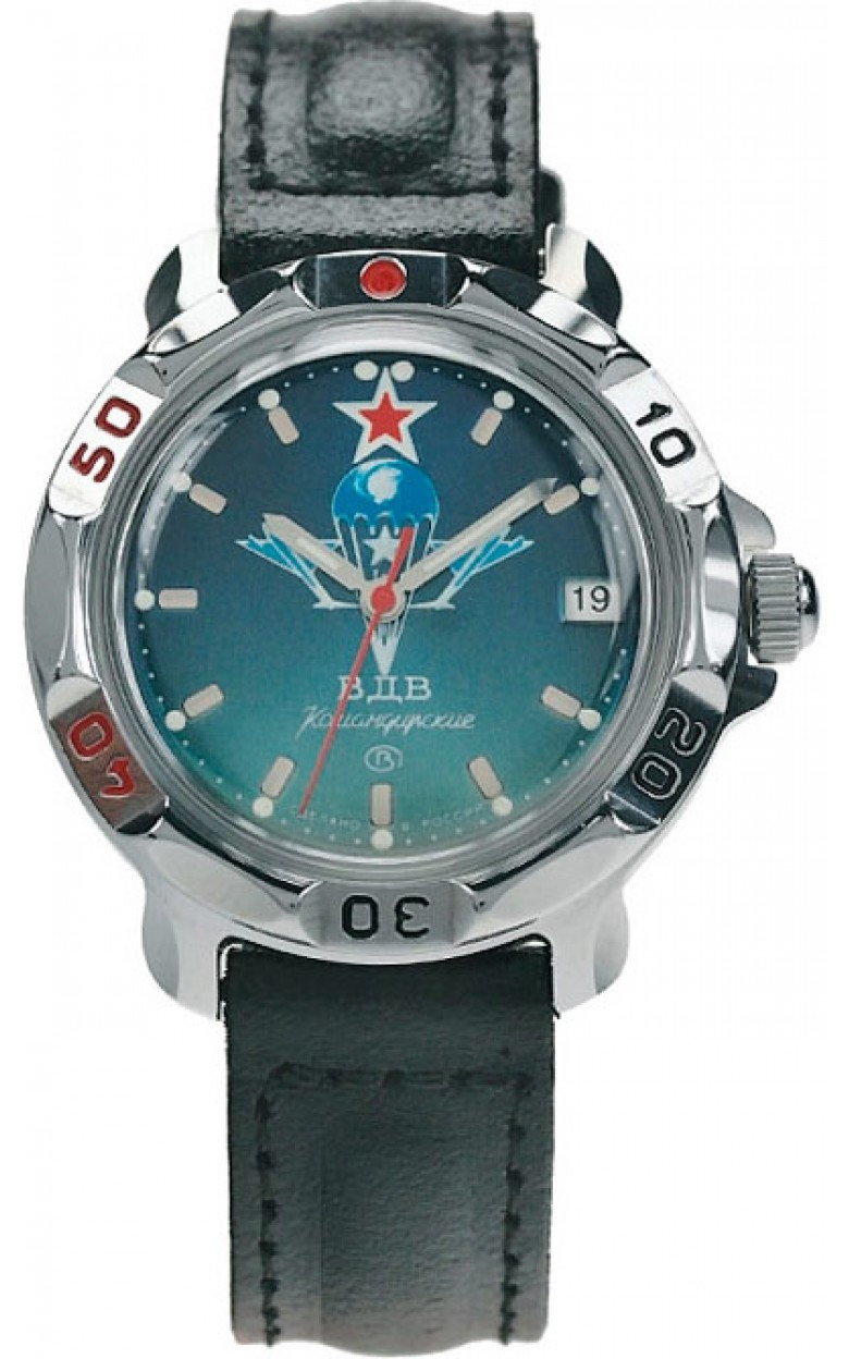 811021/2414  механические часы Восток "Командирские" логотип ВДВ  811021/2414