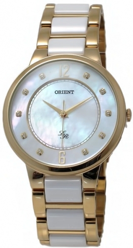 FQC0J004W0 керамика  кварцевые наручные часы Orient "Lady Rose"  FQC0J004W0 керамика