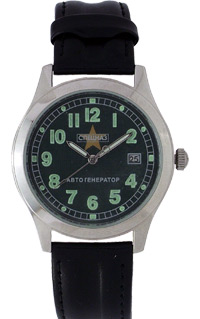 С44-35501  кварцевые наручные часы Спецназ "Атака"  С44-35501