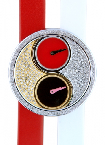 Д1505003  кварцевые наручные часы Держава "Инь-Янь"  Д1505003