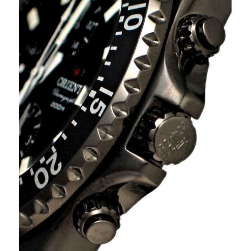 TT11001B  кварцевые с функциями хронографа часы Orient "Diving Sports"  TT11001B