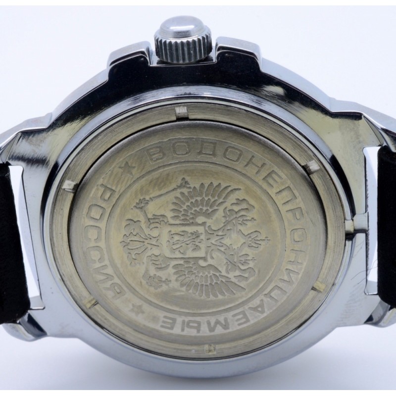 431306  механические наручные часы Восток "Командирские" логотип Танковые войска СССР  431306