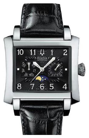 63C15  кварцевые наручные часы Bulova с сапфировым стеклом 63C15