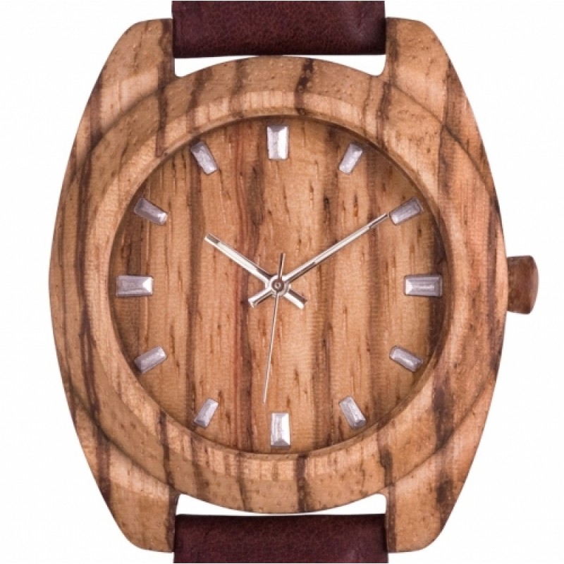 S3 Zebrano  кварцевые наручные часы AA Wooden Watches  S3 Zebrano