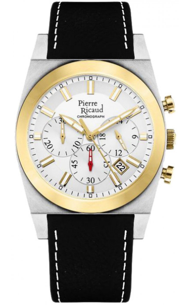 P97021.2213Q  кварцевые часы Pierre Ricaud "Gents Strap"  P97021.2213Q