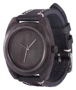 S1 Black  кварцевые наручные часы AA Wooden Watches  S1 Black