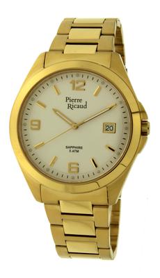 P15959.1152Q  кварцевые часы Pierre Ricaud "Gents Bracelet"  P15959.1152Q
