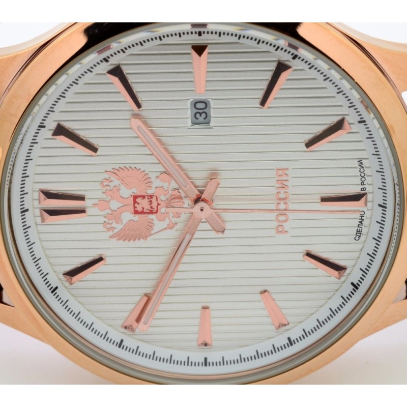 1313577/2115-300  кварцевые наручные часы Слава "Традиция" логотип Герб РФ  1313577/2115-300