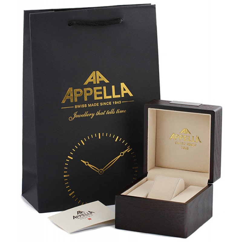 181-9001  кварцевые наручные часы Appella "Classic"  181-9001
