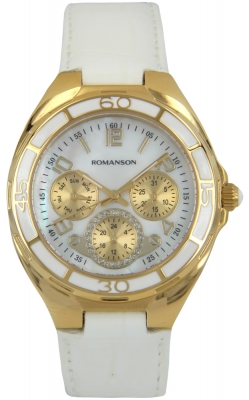 RL 0357U UG(WH) Часы наручные "Romanson" RL 0357U UG(WH)