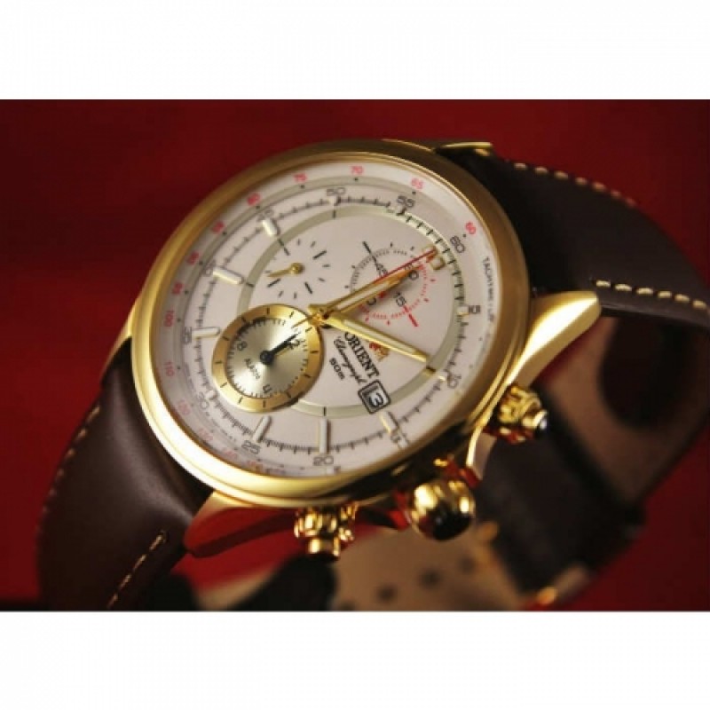 FTD0T001N0  кварцевые с функциями хронографа наручные часы Orient  FTD0T001N0