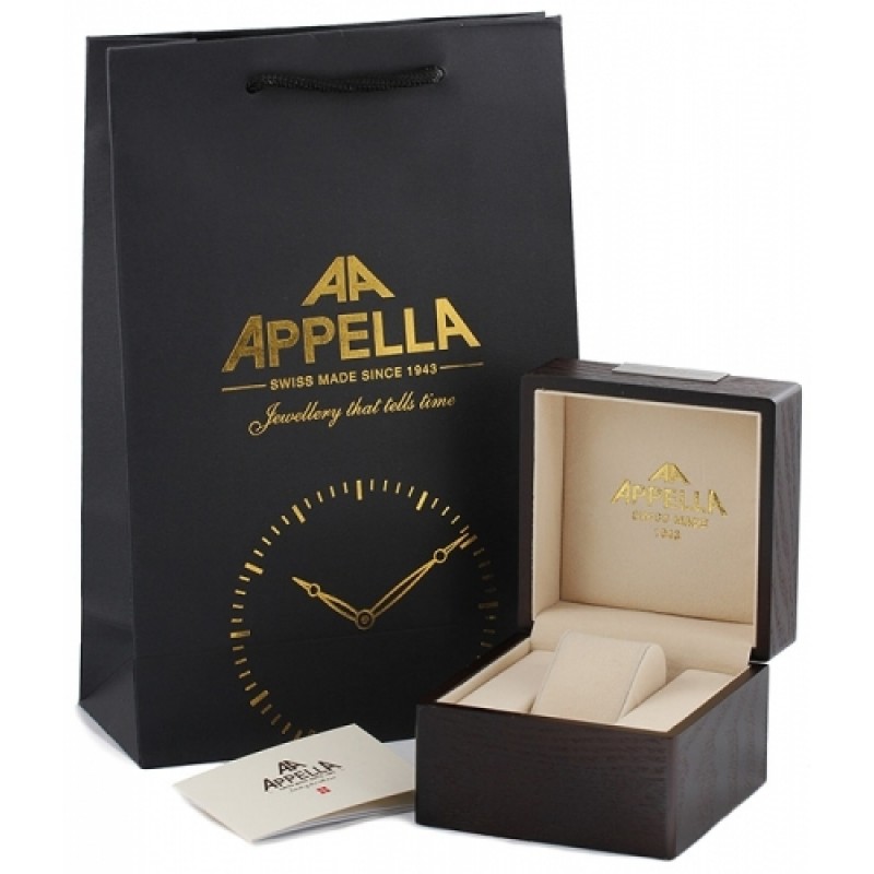 4301-2011  кварцевые наручные часы Appella "Classic"  4301-2011