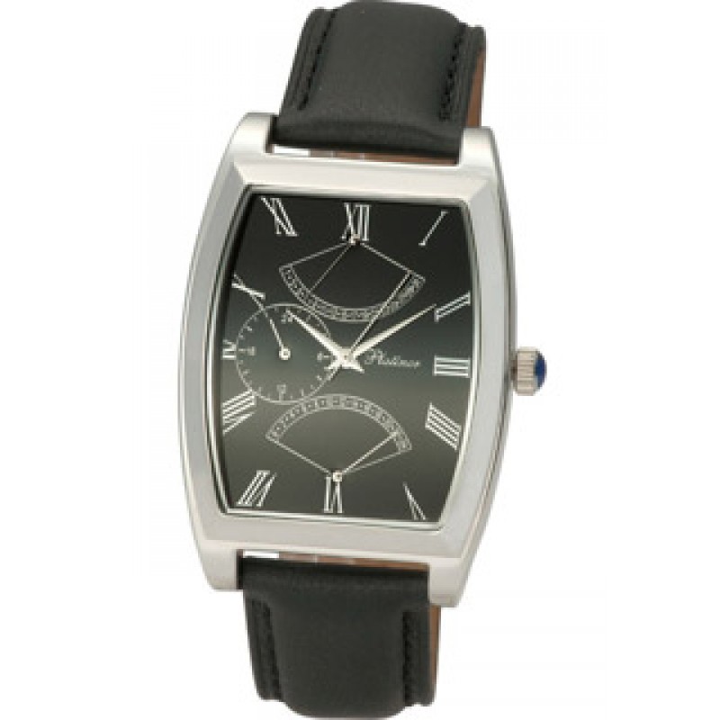 52500.221 russian silver кварцевый wrist watches Platinor  52500.221
