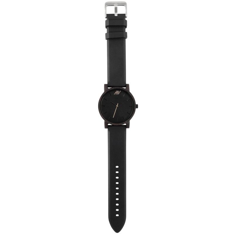Vintag (черное дерев  кварцевые наручные часы AA Wooden Watches "Vintage"  Vintag (черное дерев