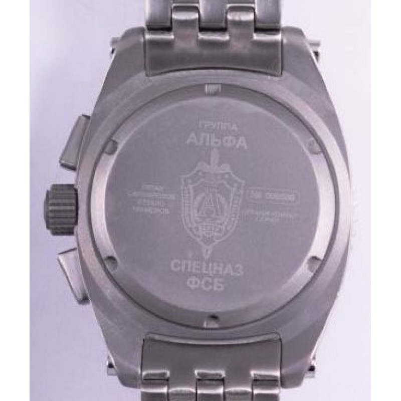 С1300161-50  кварцевые с функциями хронографа наручные часы Спецназ "Группа А" логотип Спецназ Группа А  С1300161-50