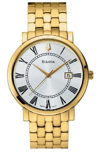 64B23  кварцевые наручные часы Bulova с сапфировым стеклом 64B23
