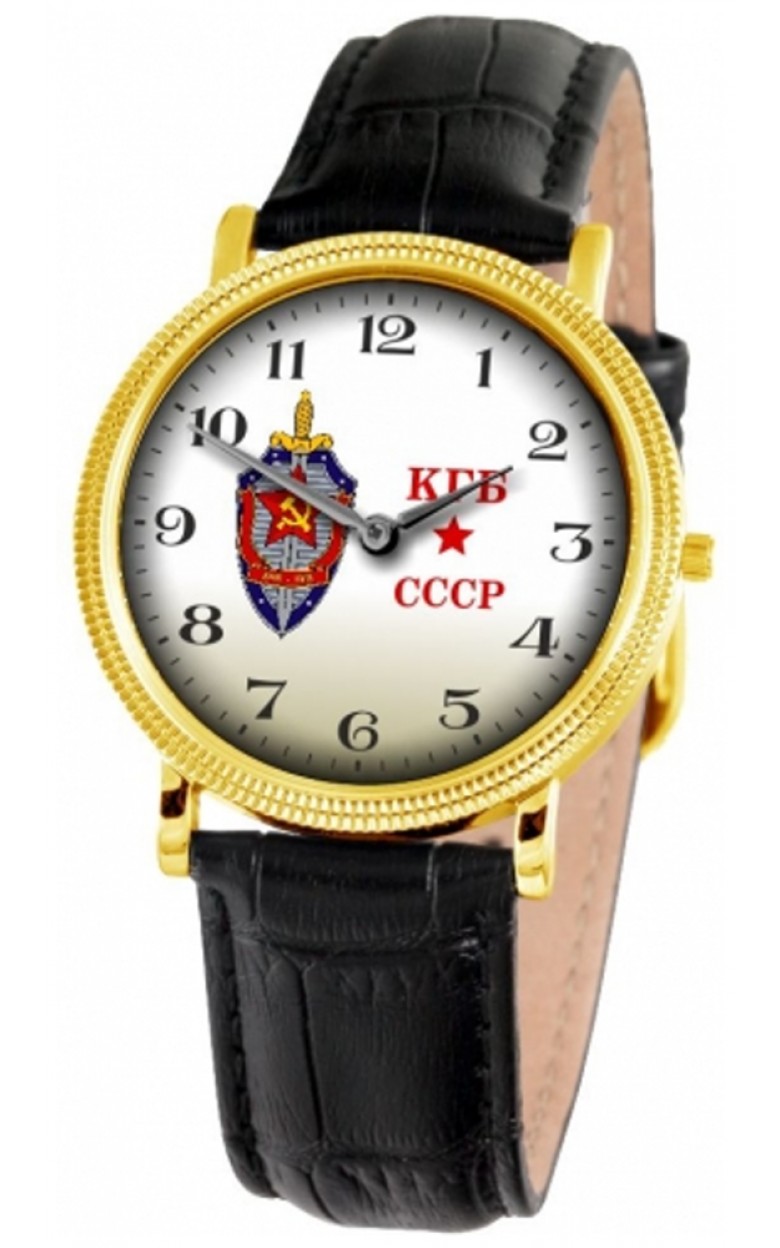 1019601/1L22  кварцевые часы Слава "Патриот" логотип КГБ СССР  1019601/1L22