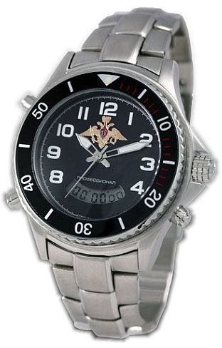 С1050220-205  кварцевые наручные часы Спецназ "Профессионал"  С1050220-205