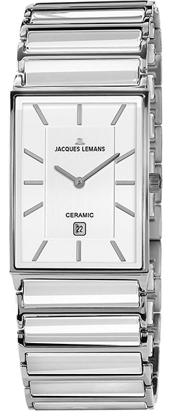 1-1593E  кварцевые часы Jacques Lemans "High Tech Ceramic"  1-1593E