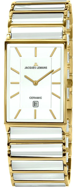 1-1593F  кварцевые наручные часы Jacques Lemans "High Tech Ceramic"  1-1593F