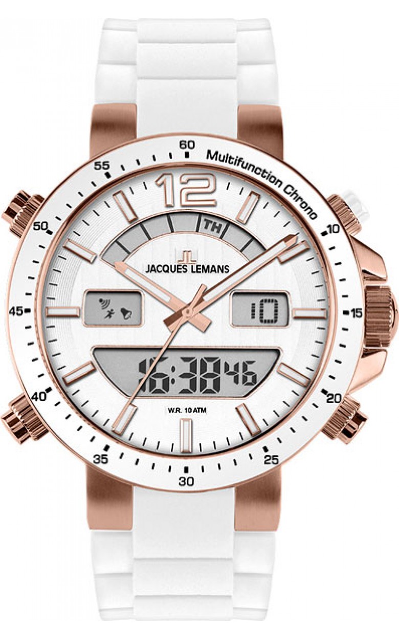 1-1712Q  кварцевые наручные часы Jacques Lemans "Sport"  1-1712Q