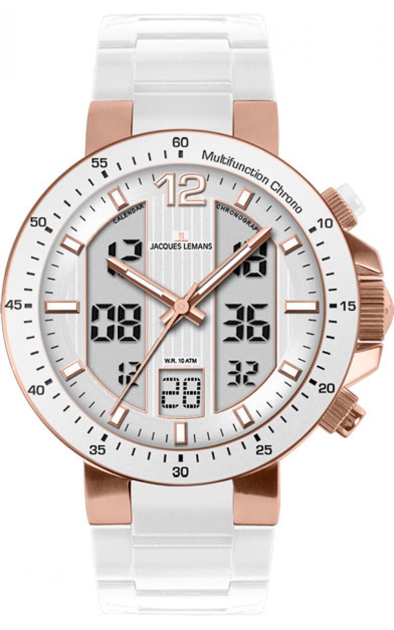 1-1726E  кварцевые наручные часы Jacques Lemans "Sport"  1-1726E