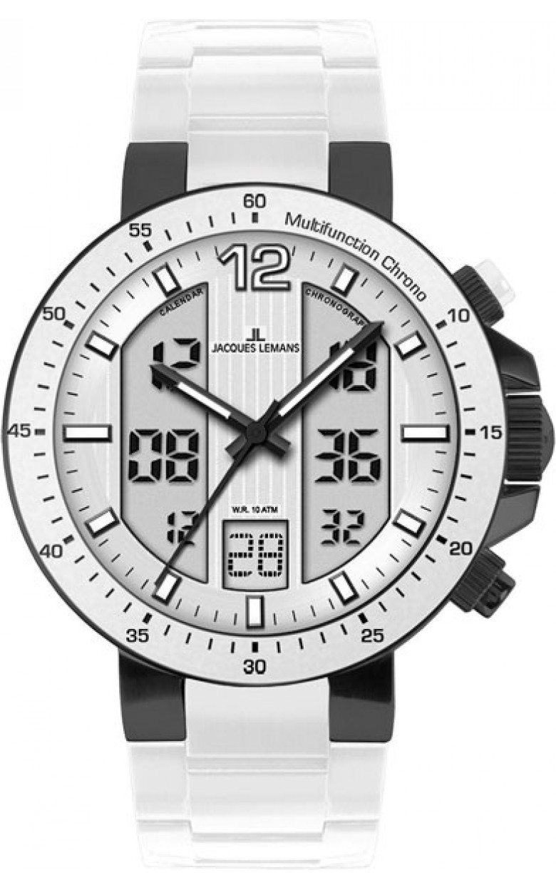 1-1726G  кварцевые наручные часы Jacques Lemans "Sport"  1-1726G