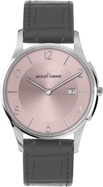 1-1777S  кварцевые наручные часы Jacques Lemans "Classic"  1-1777S