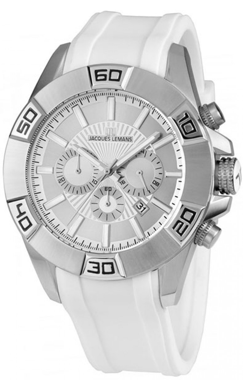 1-1808B  кварцевые наручные часы Jacques Lemans "Sport"  1-1808B