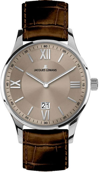 1-1845D  кварцевые наручные часы Jacques Lemans "Classic"  1-1845D