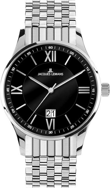 1-1845H  кварцевые наручные часы Jacques Lemans "Classic"  1-1845H