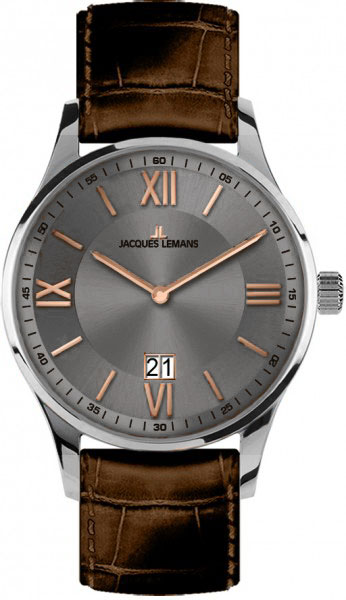 1-1845N  кварцевые наручные часы Jacques Lemans "Classic"  1-1845N