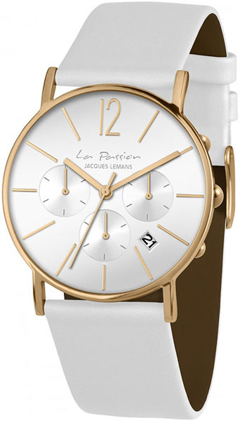 LP-123G  кварцевые наручные часы Jacques Lemans "La Passion"  LP-123G