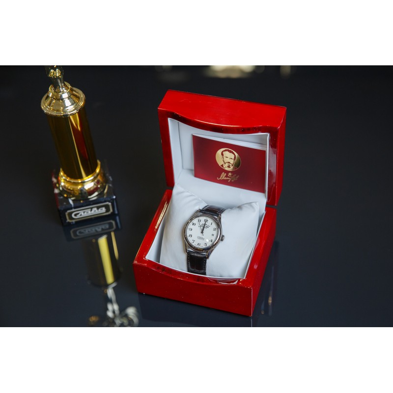 1490163/300-8215 russian Unisex механический automatic wrist watches Slava "галерея славы" logo автограф В.Машкова  1490163/300-8215
