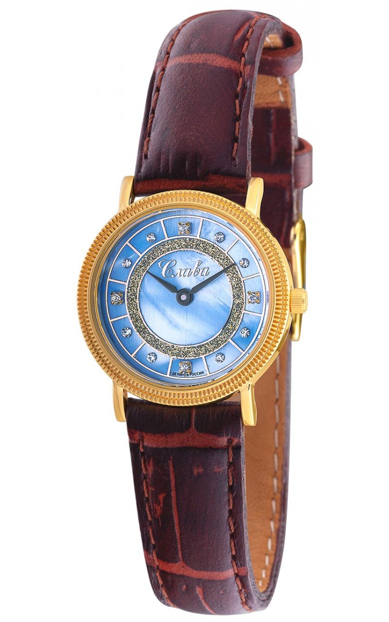 1029208/1L22 russian Lady's watch кварцевый wrist watches Slava  1029208/1L22